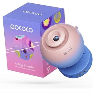 Galaxy Projector - Pink and Blue Portable Night Light